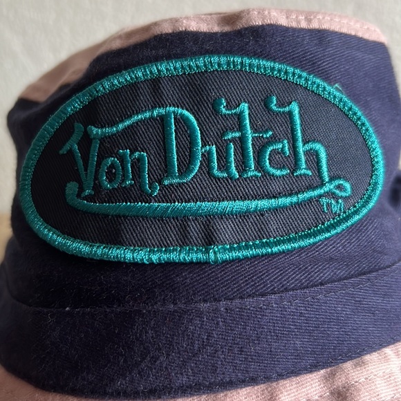 $10 or best offer - Von Dutch Embroidered Bucket Hat Kids 21" Circumference - Picture 4 of 10
